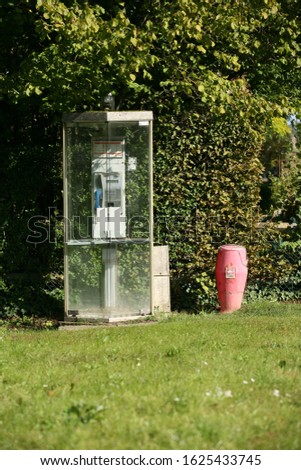 Similar – Image, Stock Photo Public telephone in Brittany