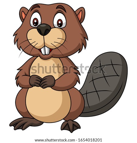 Cute Beaver Clipart | Free download on ClipArtMag