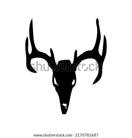 Drawings Of Deer Skulls | Free download on ClipArtMag