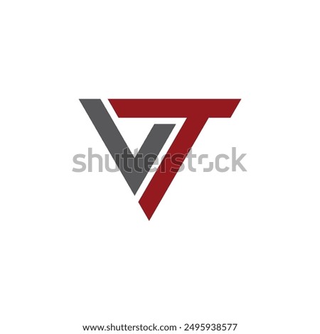 vt logo clean simple and elegance