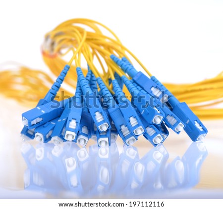 fiber optical cable isolated
