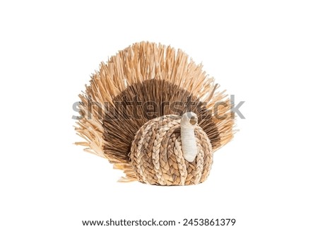 Similar – Foto Bild Sliced ​​dry hay in summer in evening sun with shed and forest in the background. Branch with leaves in the right foreground. Sun star between leaves. Rural scene, Switzerland.