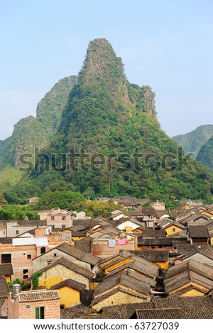 a place of historic interest in china guangxi huangyao