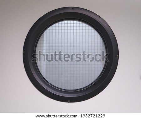 Similar – Image, Stock Photo peephole Round Window