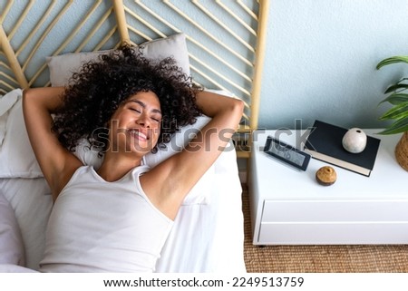 Similar – Image, Stock Photo Happy multiracial women lying together on grass