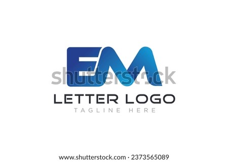 EM Latter em logo icon
