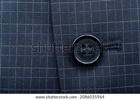 Similar – Image, Stock Photo Suit jacket with buttons