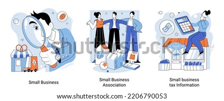 Small business loan funds. Businessmen support each other in common cause, analyze tax information. Entrepreneurship, activities of small firms operates on its own initiative, little company