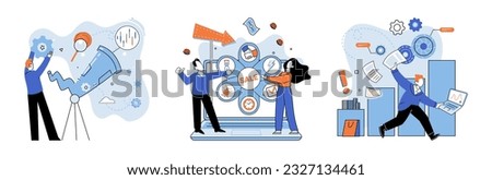 Promotion discount sale. Vector illustration. Forecast of future sales, soothsayer of business forecasting Flash sale online, windfall in regular pace of e-commerce Sales index, pulse-check