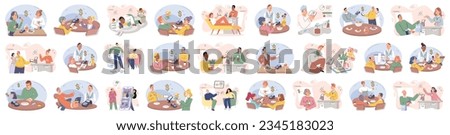 Cashless payment. Vector illustration. Wireless payment systems are designed to prevent unauthorized access to sensitive information Mobile cashless payments offer convenience for splitting bills