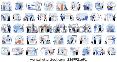 Social insurance. Vector illustration. The social insurance concept promotes idea collective support for all members society Financial security ensures individuals and their assets are protected