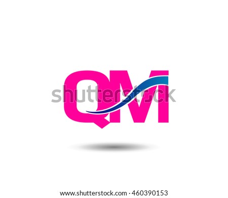 QM company linked letter logo