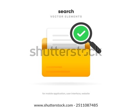 Search folder with suggestions for UI UX design and web site. Search Address and navigation bar icon. Collection of search form templates for websites. Search engine web browser window template.