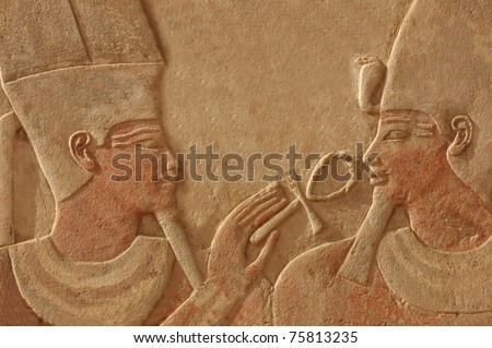 http://image.shutterstock.com/display_pic_with_logo/255850/255850,1303582211,1/stock-photo-magnificent-bas-relief-of-the-god-amun-makes-the-gift-of-life-ankh-to-the-pharaoh-thutmoses-iv-a-75813235.jpg