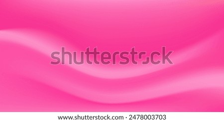 Elegant flowing pink gradient background. Classic rose and French fuchsia color fusion abstraction. Vector Illustration. EPS 10.