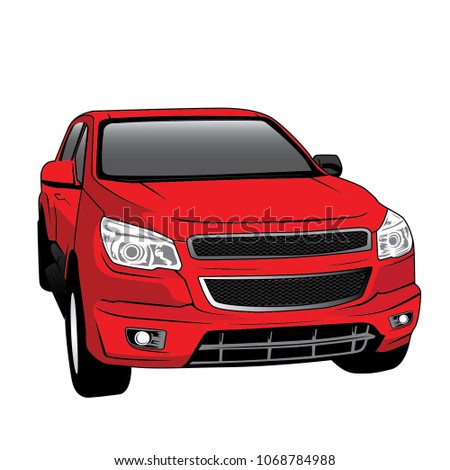 Red Pickup Trucks 