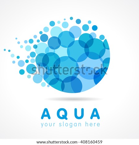 Mineral natural water vector icon design. Aqua water drop logo. Water drop logo, o water icon