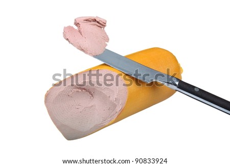 Liver sausage Stock foto © 