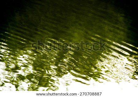 abstract shadow on water