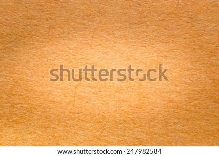 close up paper texture / brown paper sheet.