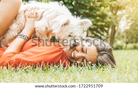 Young Teen Dog Lick