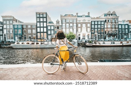 Similar – Image, Stock Photo bicycle bridge