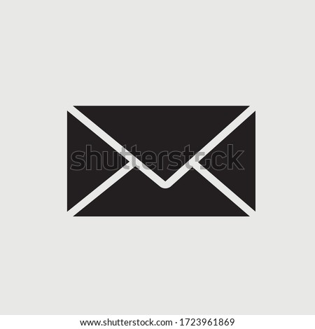 Mail icon. Envelope sign. vector illustration 