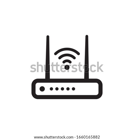 Router Icon In Trendy  Design Vector Eps 10