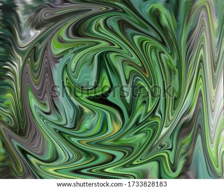 Abstract Fantasy waves Wallpaper. 3D illustration Stok fotoğraf © 