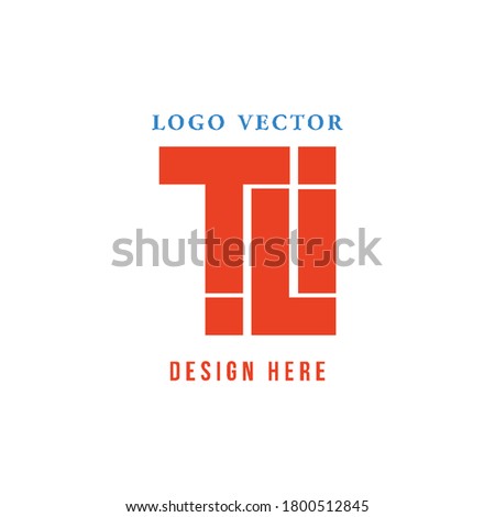 TLI lettering logo, elegant, dignified and easy to understand