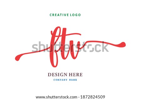FTV lettering logo is simple, easy to understand and authoritative