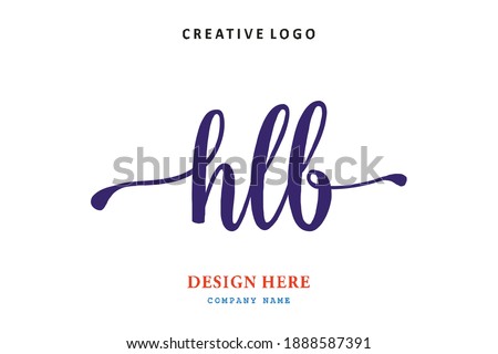 HLB lettering logo is simple, easy to understand and authoritative