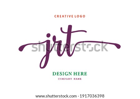 JRT lettering logo is simple, easy to understand and authoritative