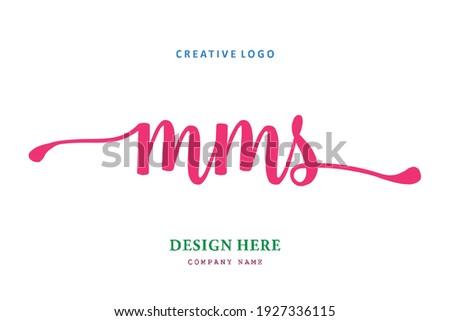 MMS lettering logo is simple, easy to understand and authoritative