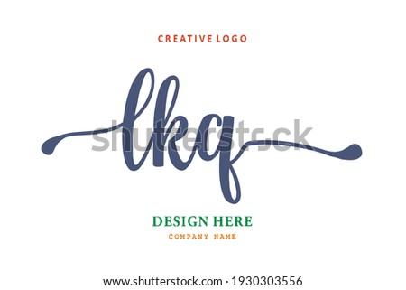 LKQ lettering logo is simple, easy to understand and authoritative