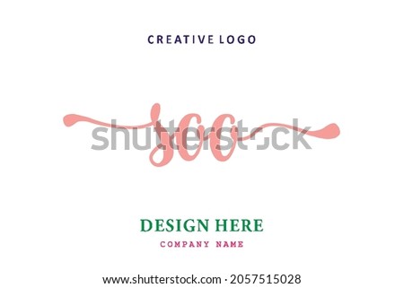 SOO lettering logo is simple, easy to understand and authoritative