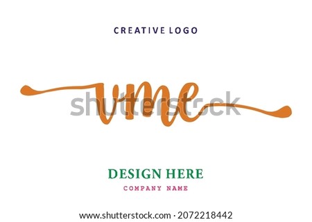 VME lettering logo is simple, easy to understand and authoritative