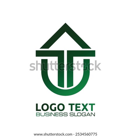 ATU, TU  lettering logo is simple, easy to understand and authoritative