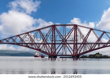 Similar – Foto Bild Unter einer Eisenbahnbrücke.