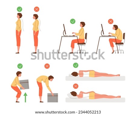 Image, Stock Photo lying woman with bent legs