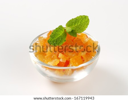 Candied citrus peel