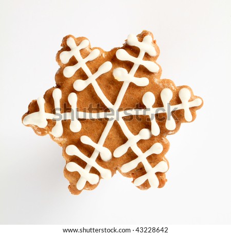 Gingerbread Cookie Stock Photo 43228642 : Shutterstock