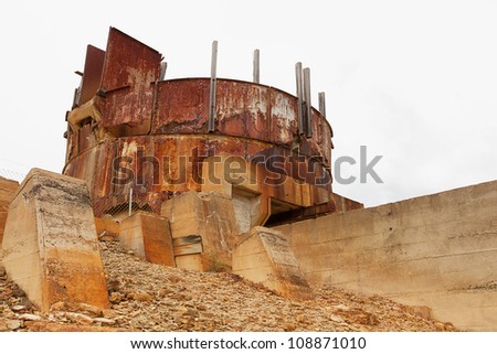 Abandoned Mine Site, formerly mining Gold, Silver, Copper