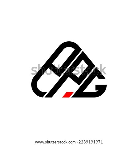 PPG letter logo creative design with vector graphic, PPG simple and modern logo.