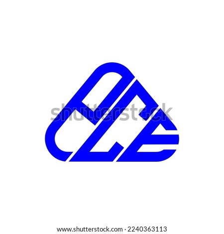 PCE letter logo creative design with vector graphic, PCE simple and modern logo.