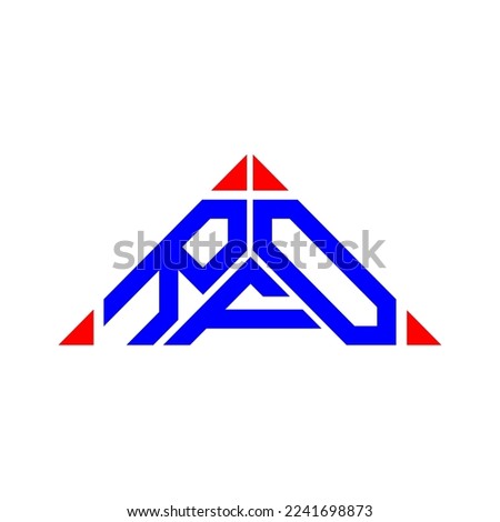 RFO letter logo creative design with vector graphic, RFO simple and modern logo.