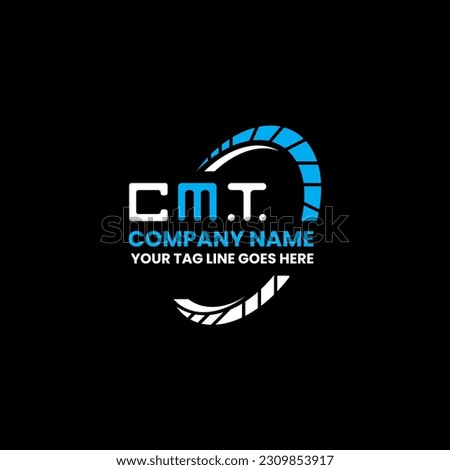 CMT letter logo creative design with vector graphic, CMT simple and modern logo. CMT luxurious alphabet design  