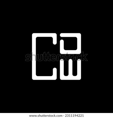 CDW letter logo creative design with vector graphic, CDW simple and modern logo. CDW luxurious alphabet design  