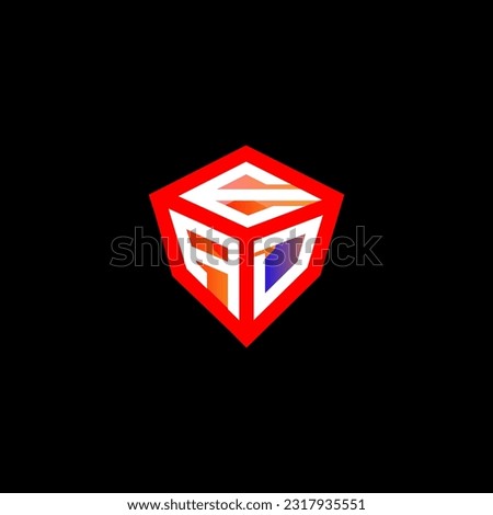 EAD letter logo creative design with vector graphic, EAD simple and modern logo. EAD luxurious alphabet design  