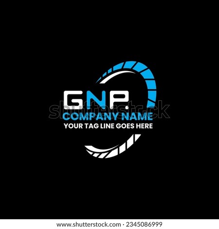 GNP letter logo creative design with vector graphic, GNP simple and modern logo. GNP luxurious alphabet design  